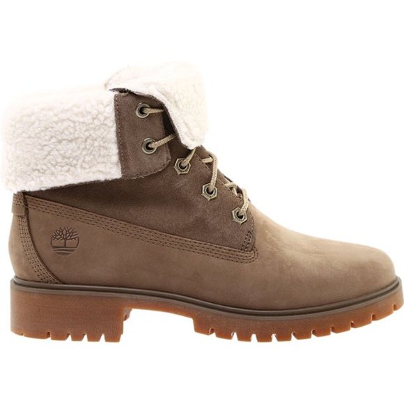 Timberland Women's Teddy Fleece Fold Down Boots - Picture 6 of 8